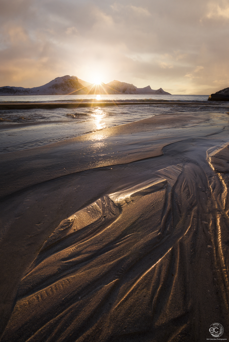 Haukland - Tramonto