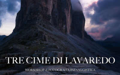 Workshop Tre Cime di Lavaredo 19-20 Agosto 2023