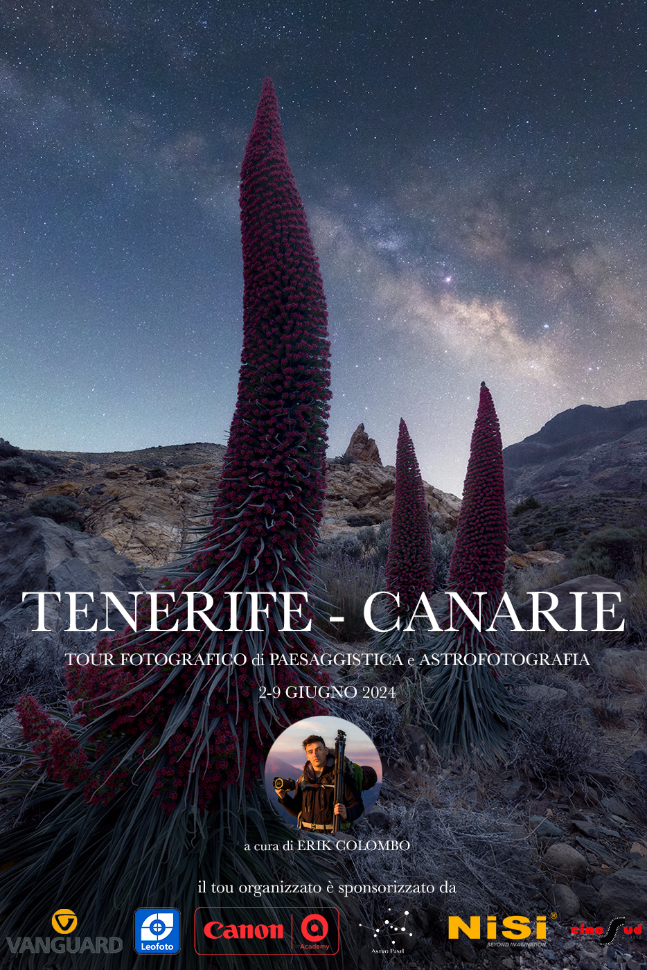 Tour Fotografico Tenerife 2024 Erik Colombo